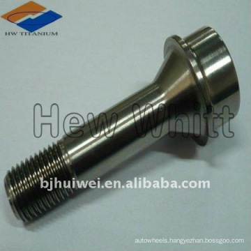 Porsche single piece titanium wheel bolt